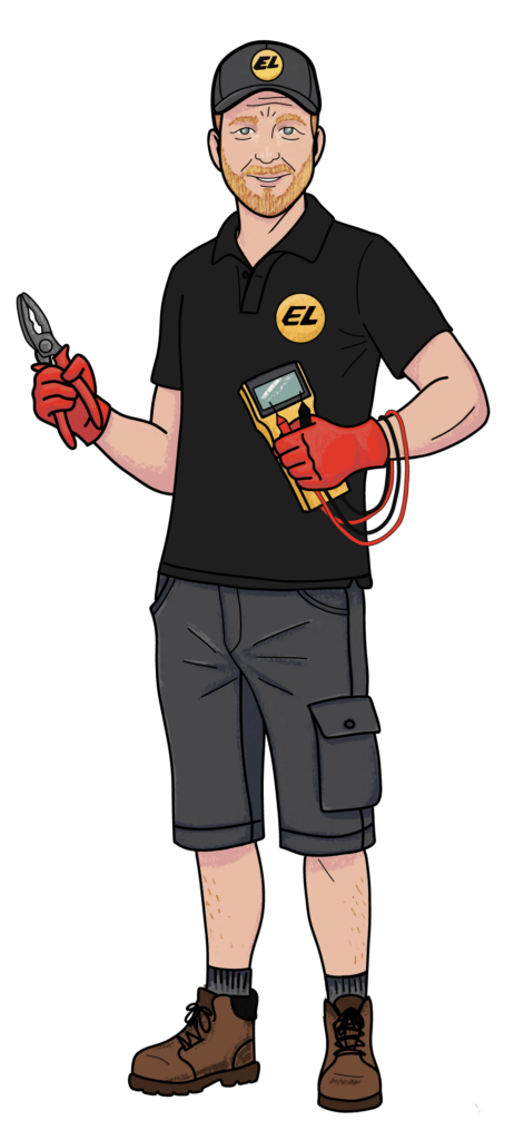 Illustration d'Olivier Sabau, dirigeant de l'entreprise Électricien Lille